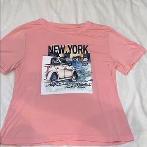 Pink t-shirt